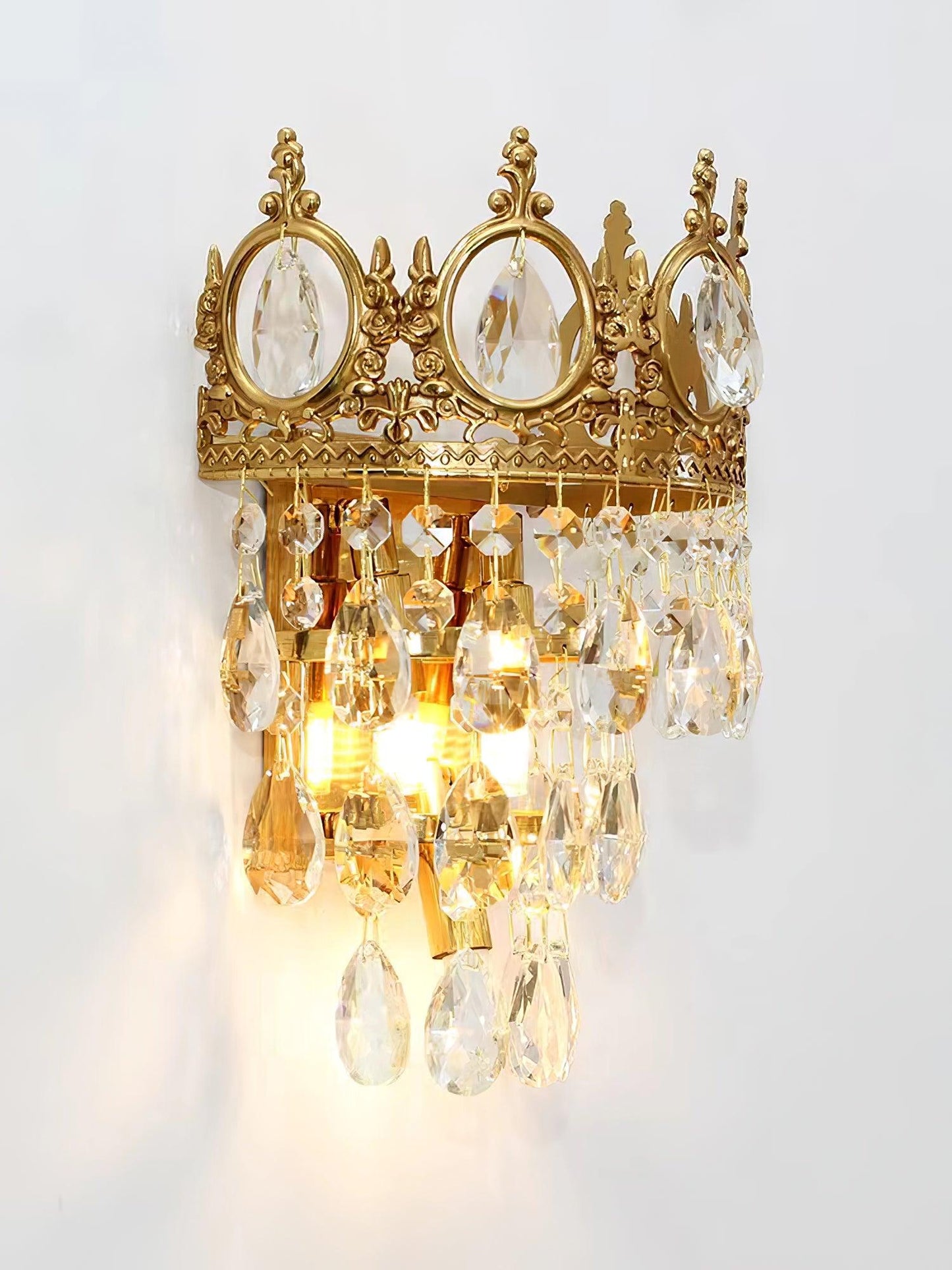 Vintage Crystal  Wall lamp