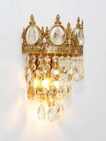 Vintage Crystal  Wall lamp
