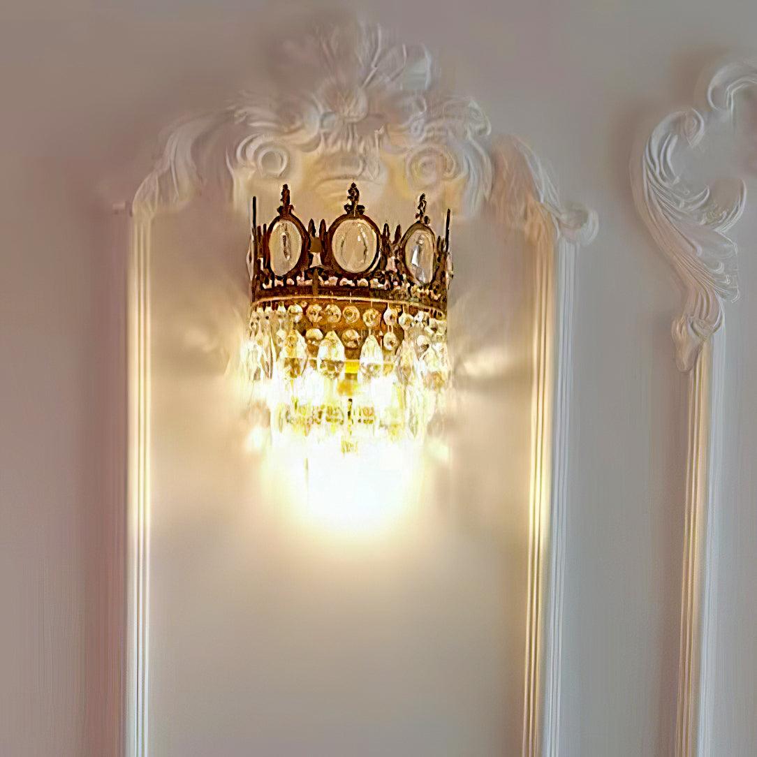 Vintage Crystal  Wall lamp