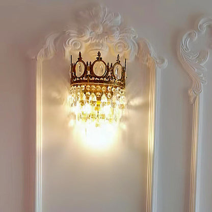 Vintage Crystal  Wall lamp