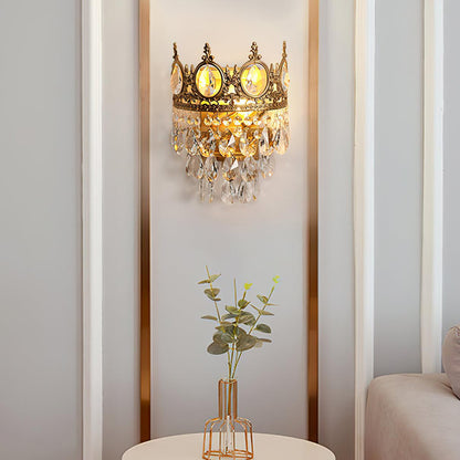 Vintage Crystal  Wall lamp