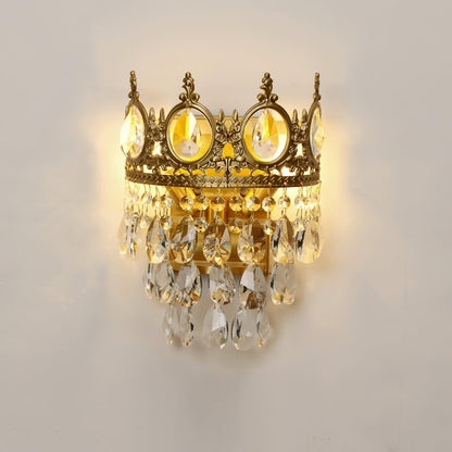 Vintage Crystal  Wall lamp