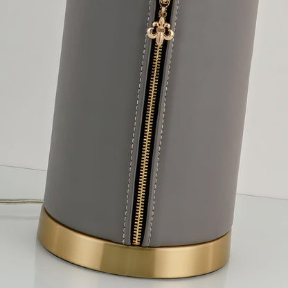 Vintage Leather Accent lamp Table Lamp