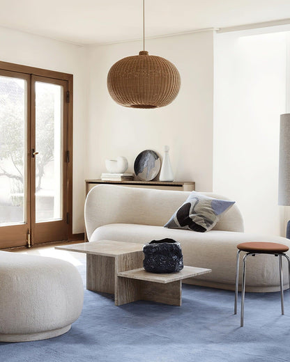 Vintage Rattan Droplight Pendant Lamp