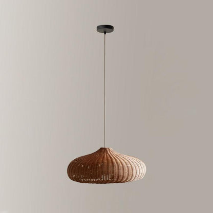 Vintage Rattan Droplight Pendant Lamp