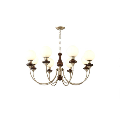 Retro Monique Gasolier Chandelier