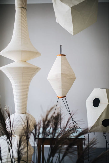 Washi Paper E Hanging light Pendant Swag Light