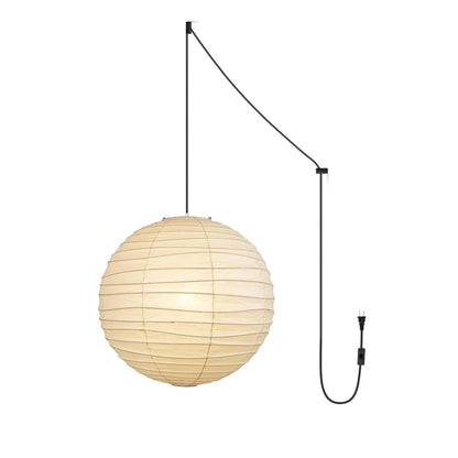 Washi Paper Hanging light Pendant Swag Lamp