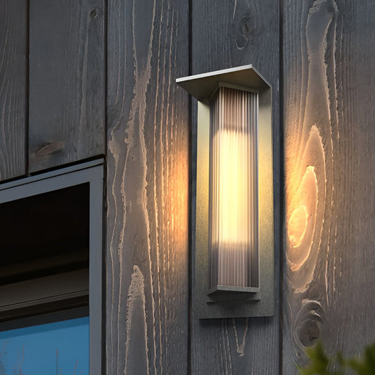 Waterproof LED Solar Vintage Outdoor Wall Light Fixture Wall Lamp