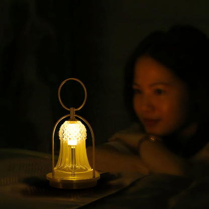 Wind Chime Portable Battery Reading light Table Lamp