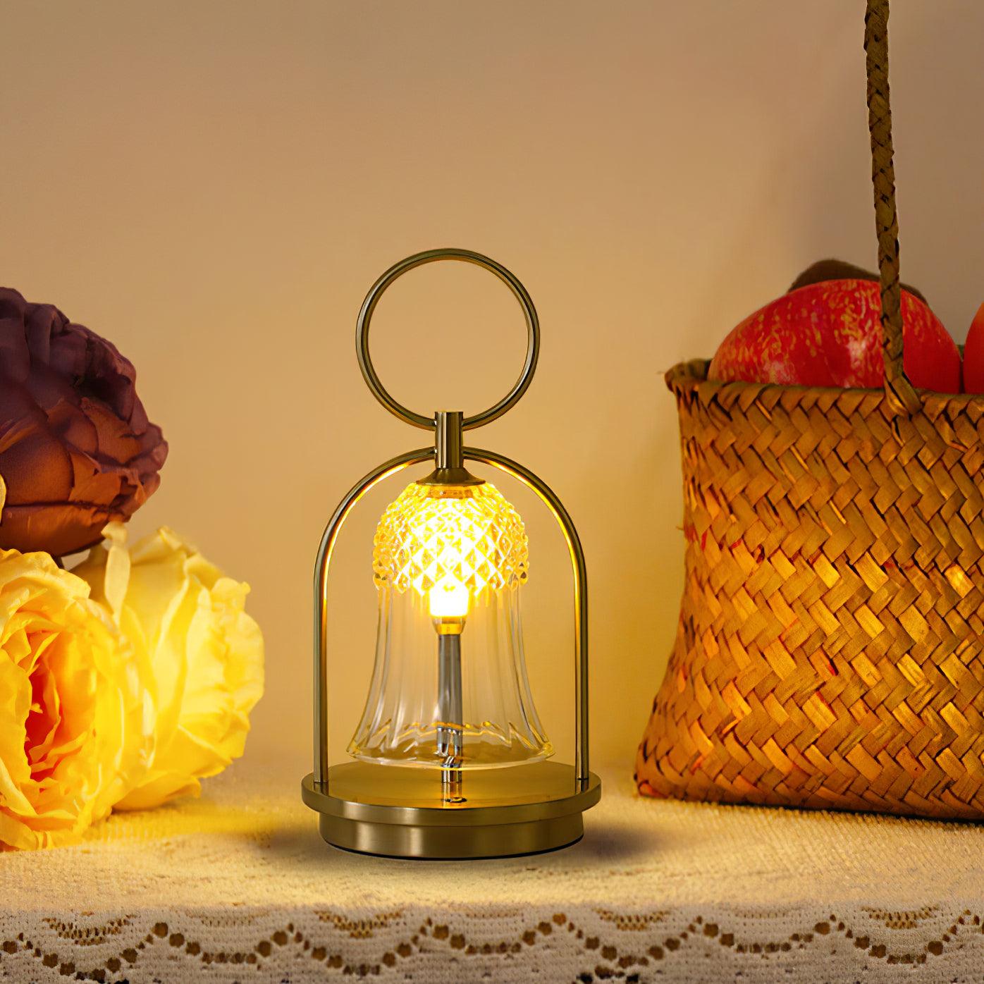 Wind Chime Portable Battery Reading light Table Lamp