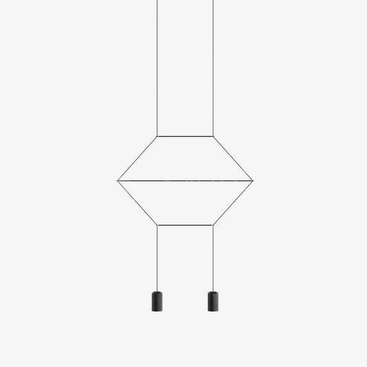 Line Art Houselight Pendant Light