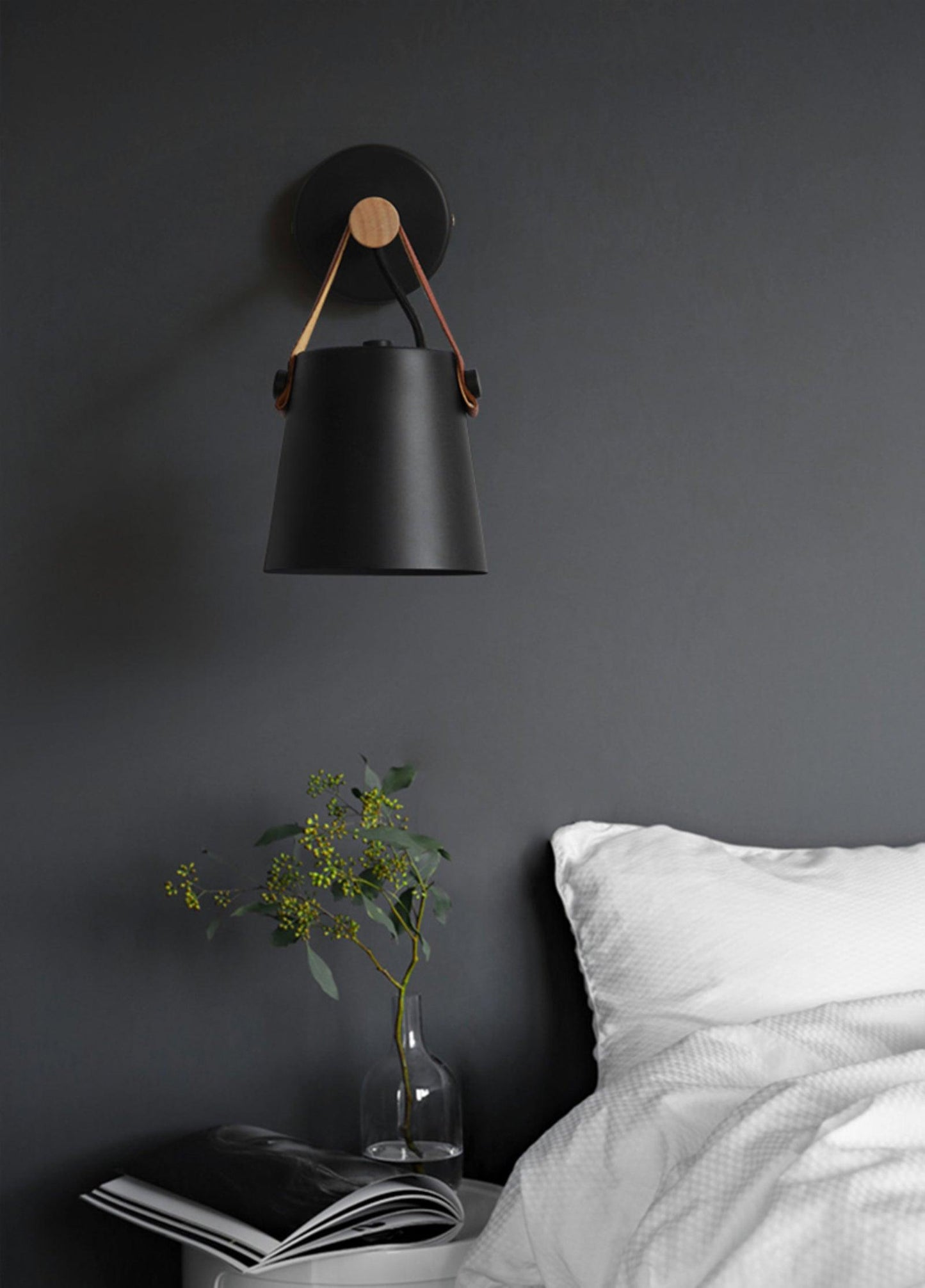 Wooden Conical Wall sconce Wall Light