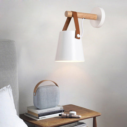 Wooden Conical Wall sconce Wall Light