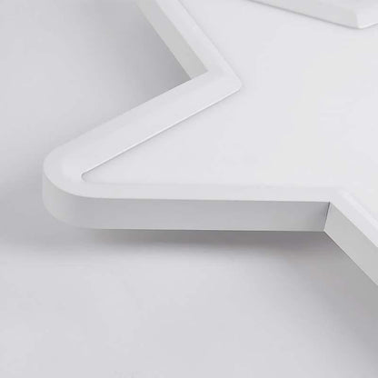 Modern Nordic Star Flush Mount LED Lights Dimmable Ceiling Lights with Remote