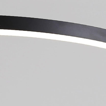 Simple Linear Modern Chandeliers Adjustable Angle Spotlight Circle Chandelier