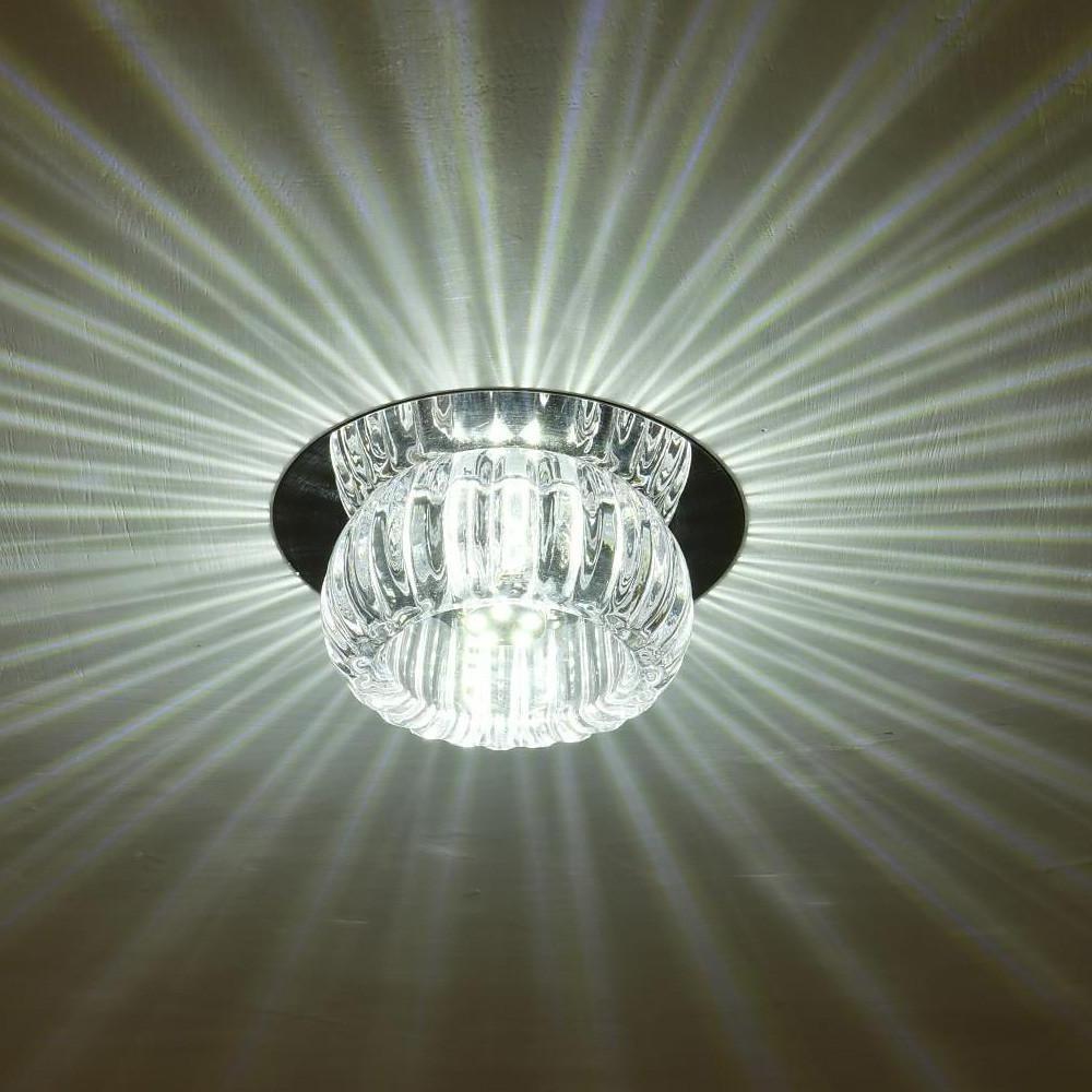 Chandelier Geometric Flush Mount Kitchen Light Fixtures Metal Crystal Ceiling Lights