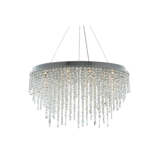 Tenuta 10 Light 16" Wide Crystal Pendant