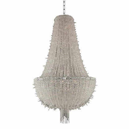 Cielo 38" Wide Empire Chandelier with Firenze Crystal
