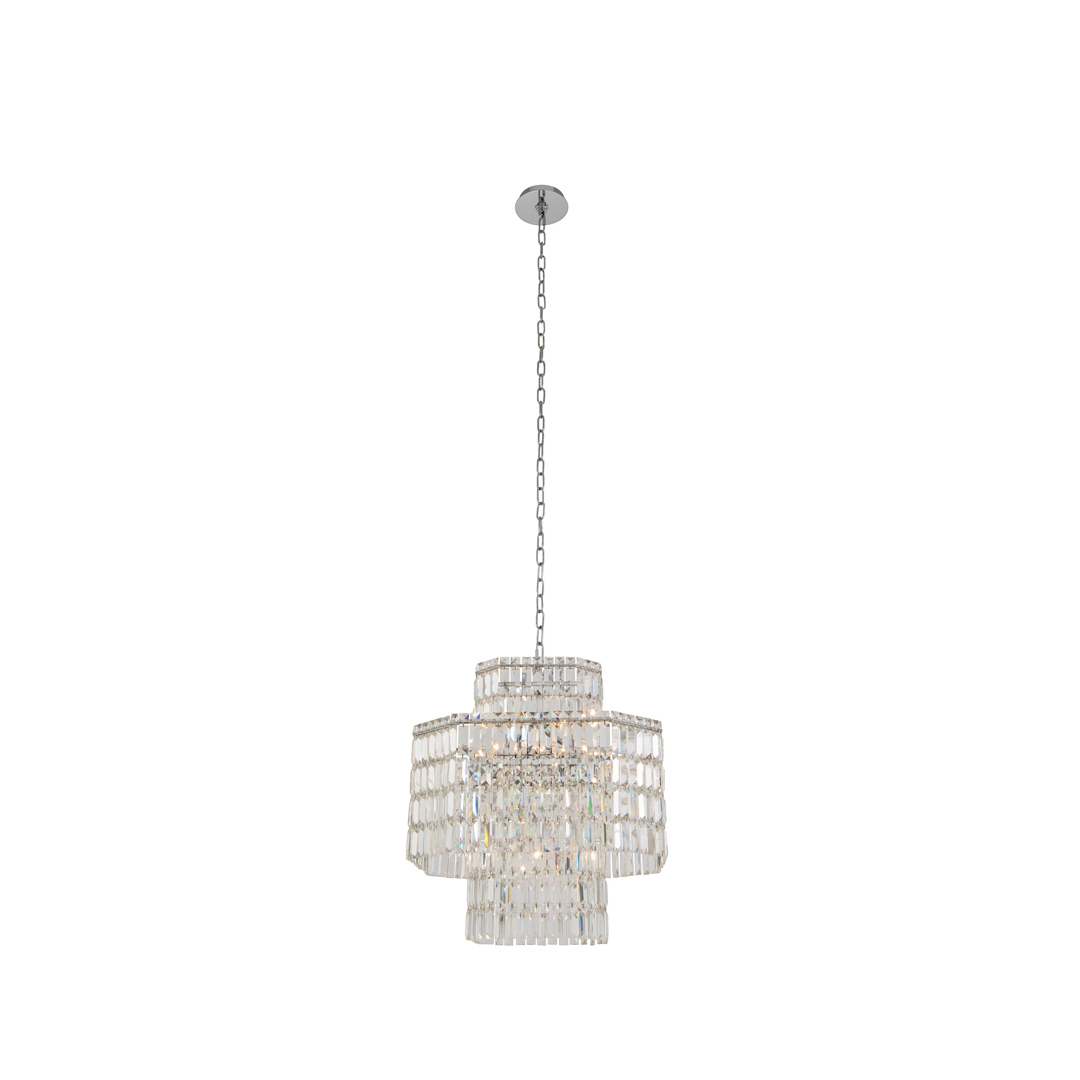 Livelli 12 Light 25" Wide Crystal Pendant