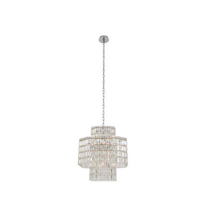 Livelli 12 Light 25" Wide Crystal Pendant
