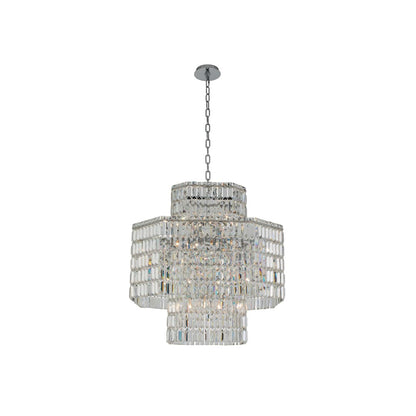 Livelli 16 Light 33" Wide Crystal Pendant