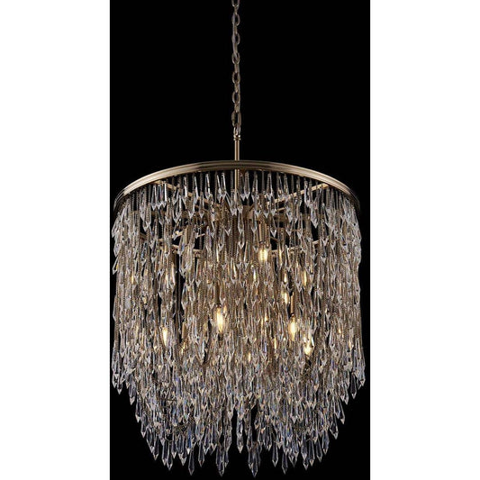 Frangia 12 Light 29" Wide Crystal Pendant