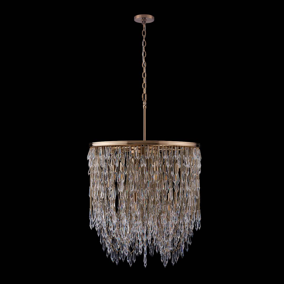 Frangia 12 Light 29" Wide Crystal Pendant