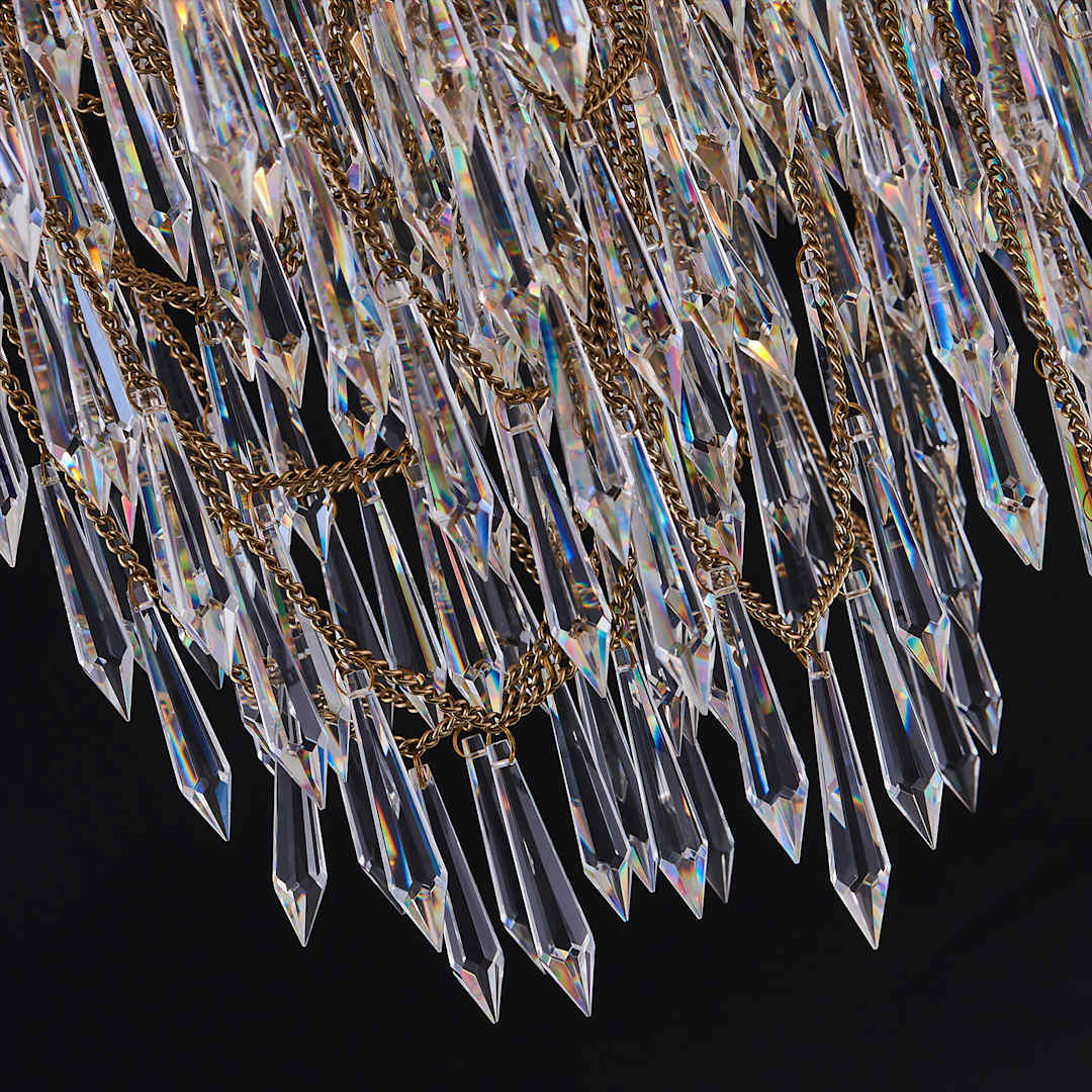 Frangia 12 Light 29" Wide Crystal Pendant