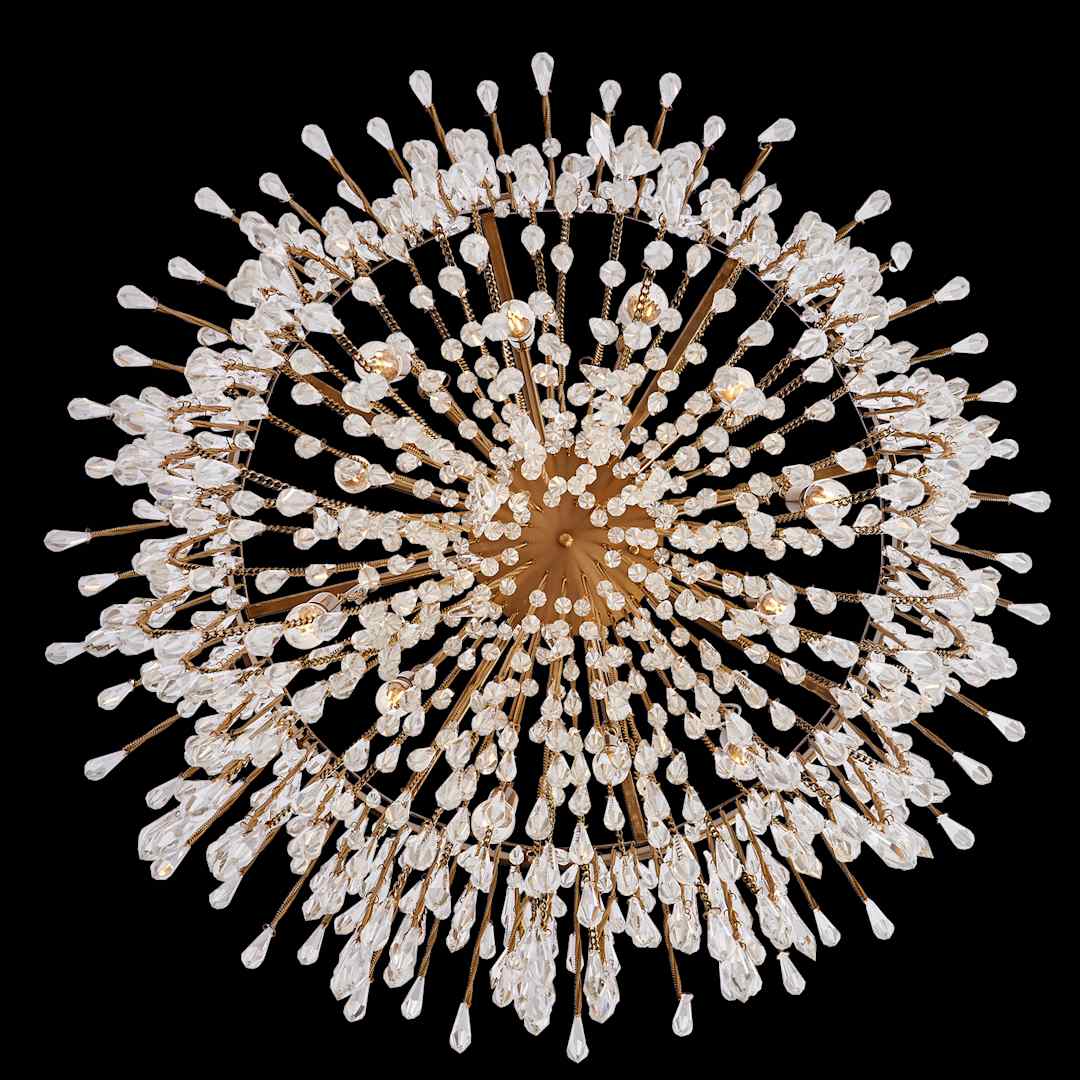 Frangia 12 Light 29" Wide Crystal Pendant