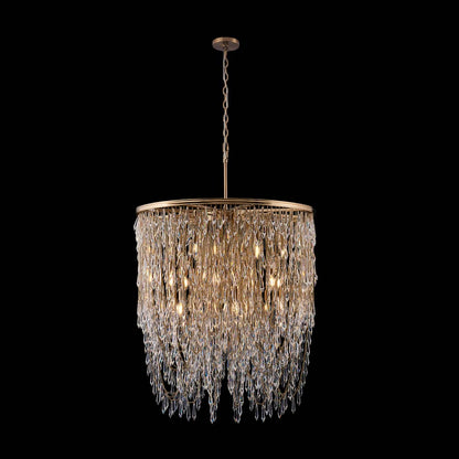 Frangia 18 Light 34" Wide Crystal Pendant