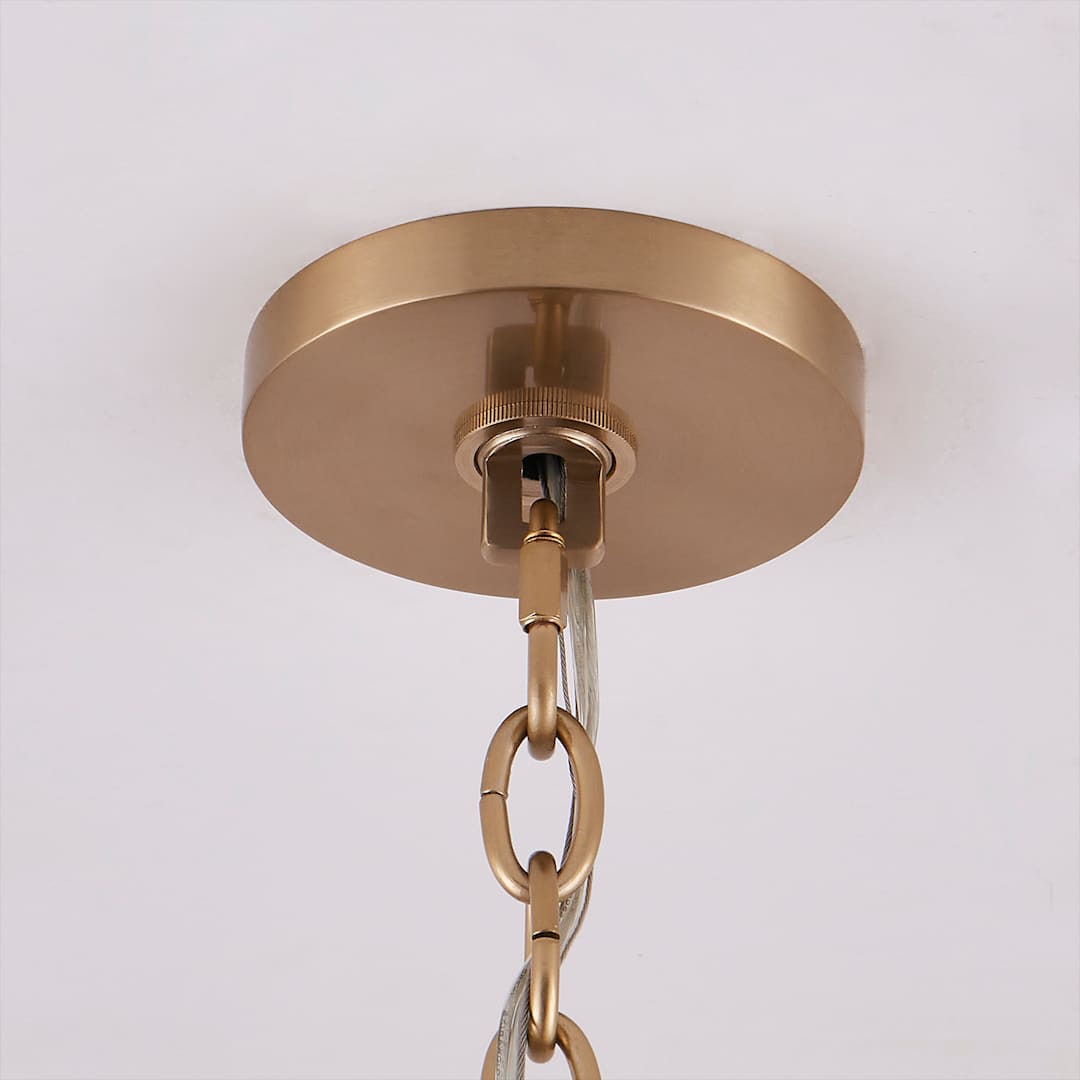 Frangia 18 Light 34" Wide Crystal Pendant