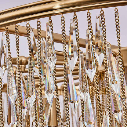 Frangia 18 Light 34" Wide Crystal Pendant