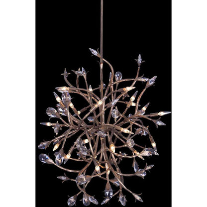 Fiore 16 Light 34" Wide Crystal Abstract Chandelier
