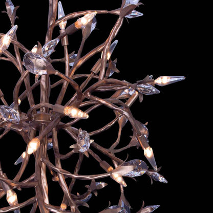 Fiore 16 Light 34" Wide Crystal Abstract Chandelier