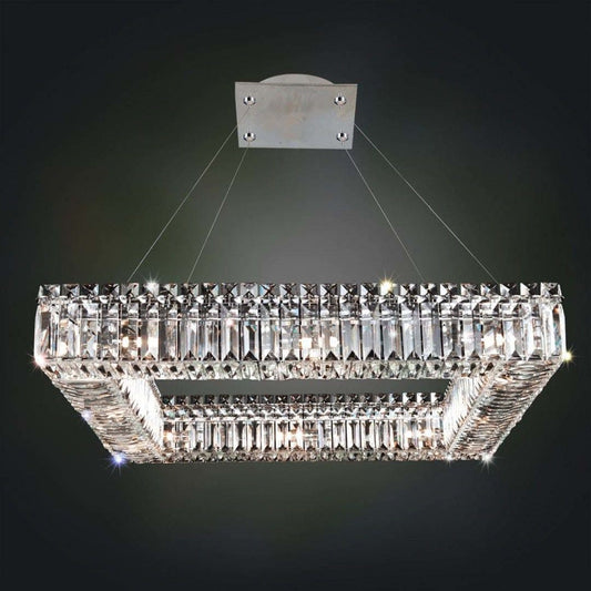 Quadro 12 Light 26" Wide Crystal Pendant