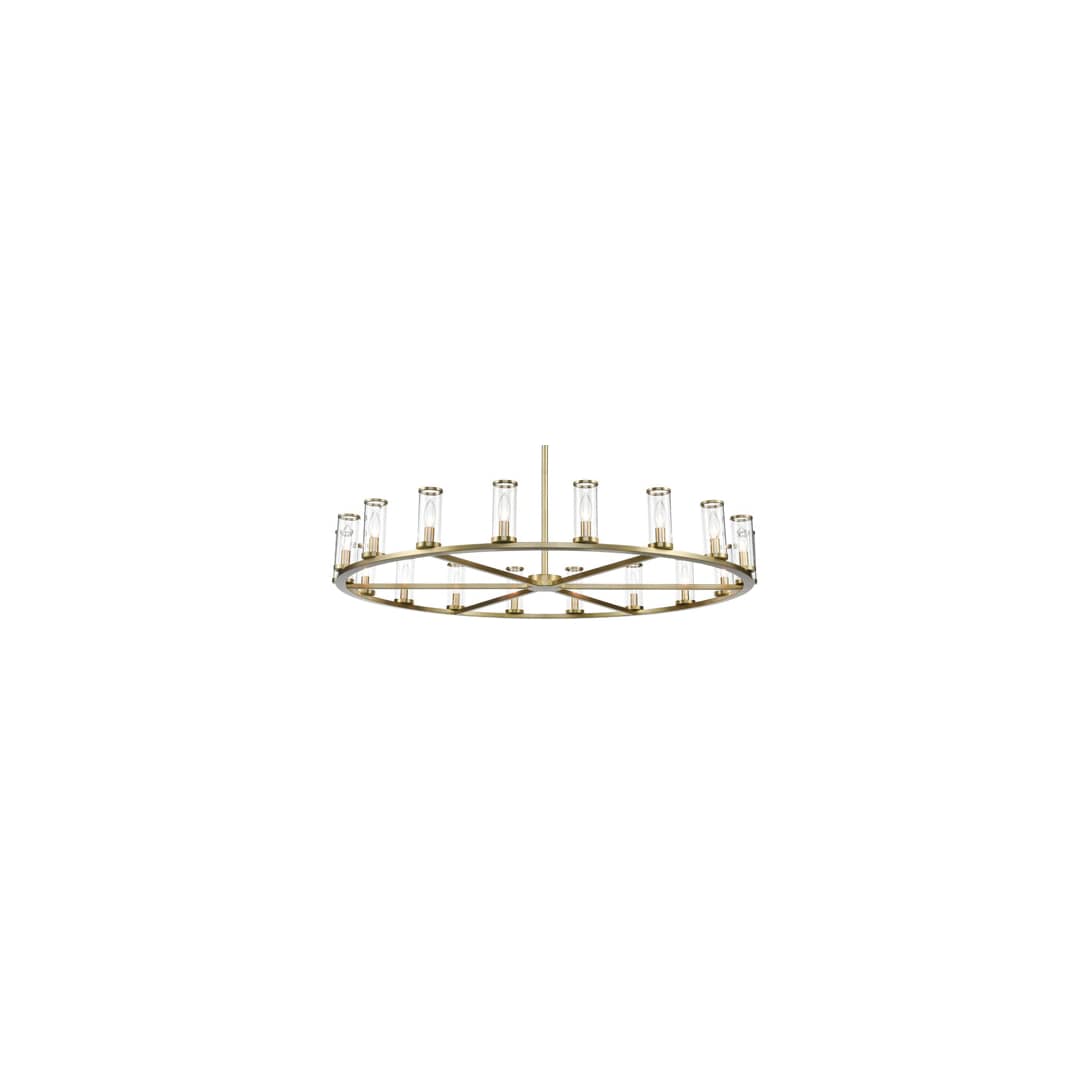 Revolve 18 Light 47" Wide Taper Candle Chandelier