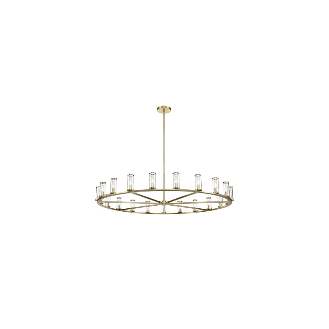 Revolve 21 Light 60" Wide Taper Candle Chandelier