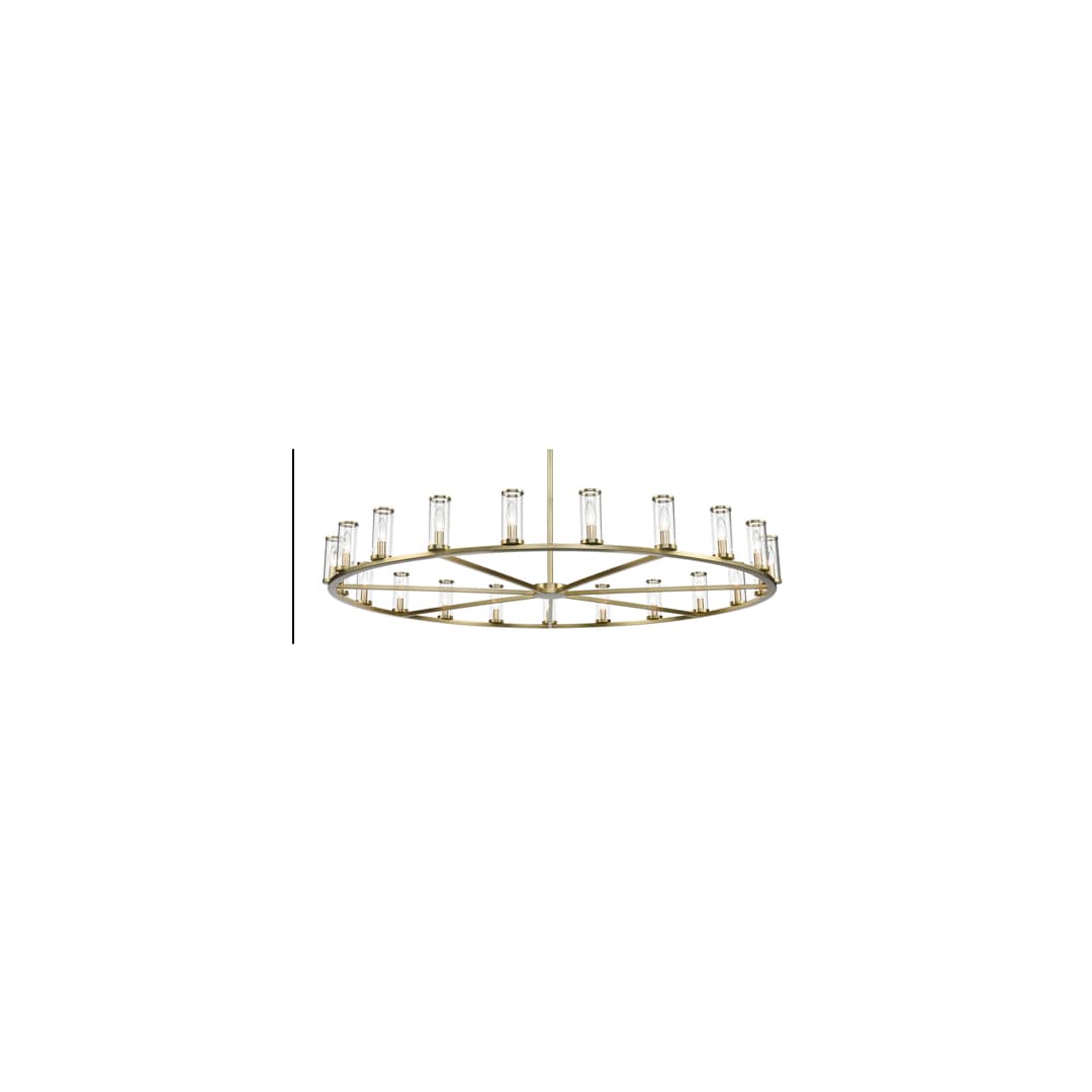 Revolve 21 Light 60" Wide Taper Candle Chandelier