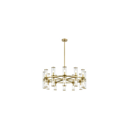 Revolve 24 Light 32" Wide Taper Candle Chandelier