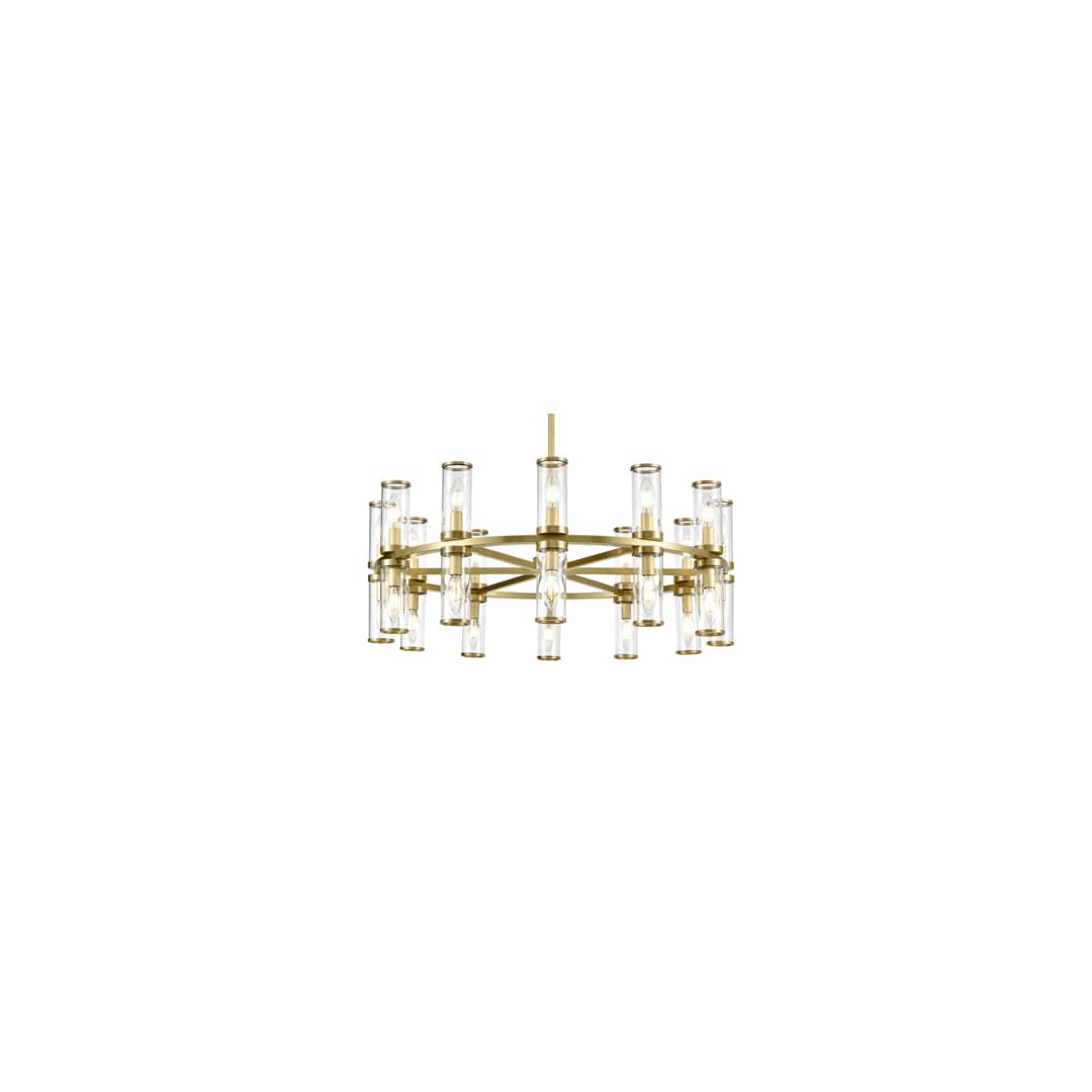 Revolve 24 Light 32" Wide Taper Candle Chandelier