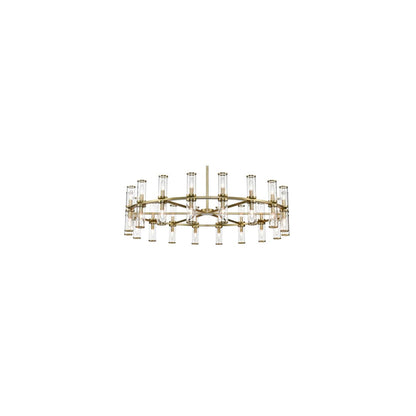 Revolve 36 Light 47" Wide Taper Candle Chandelier