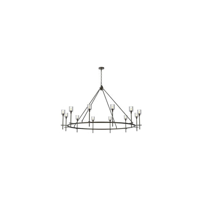 Salita 12 Light 70" Wide Crystal Chandelier