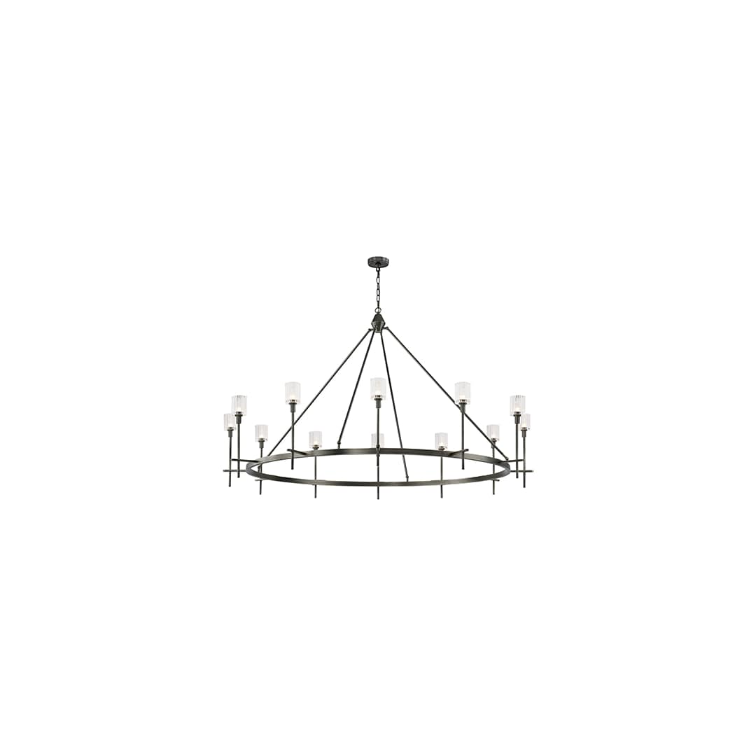 Salita 12 Light 70" Wide Crystal Chandelier
