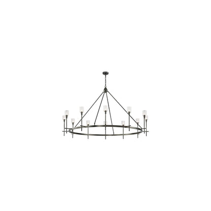 Salita 12 Light 70" Wide Crystal Chandelier