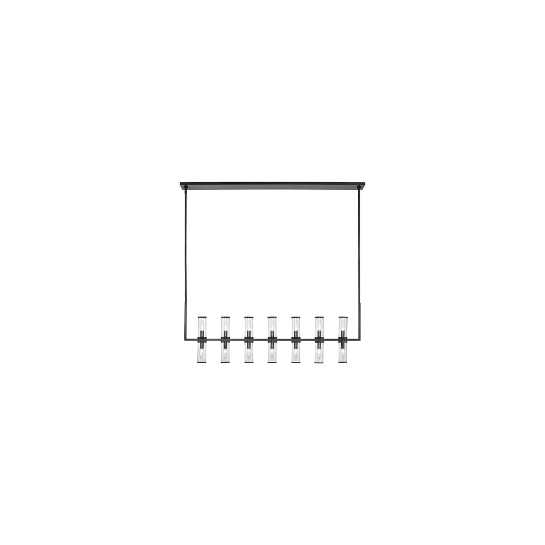 Revolve 14 Light 4" Wide Taper Candle Chandelier