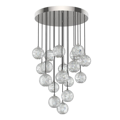 Marni 21" Wide LED Multi Light Pendant