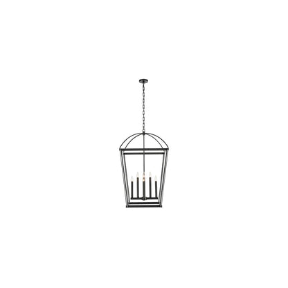 Manor 8 Light 24" Wide Taper Candle Multi Light Pendant