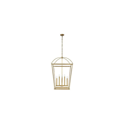 Manor 8 Light 24" Wide Taper Candle Multi Light Pendant
