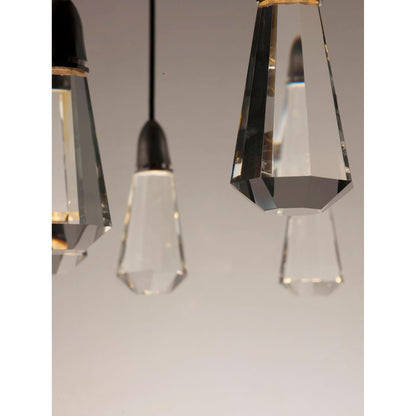 Studio M SM23785BCSNSBR 10 Carat LED Round Chandelier in Satin Nickel / Satin Brass